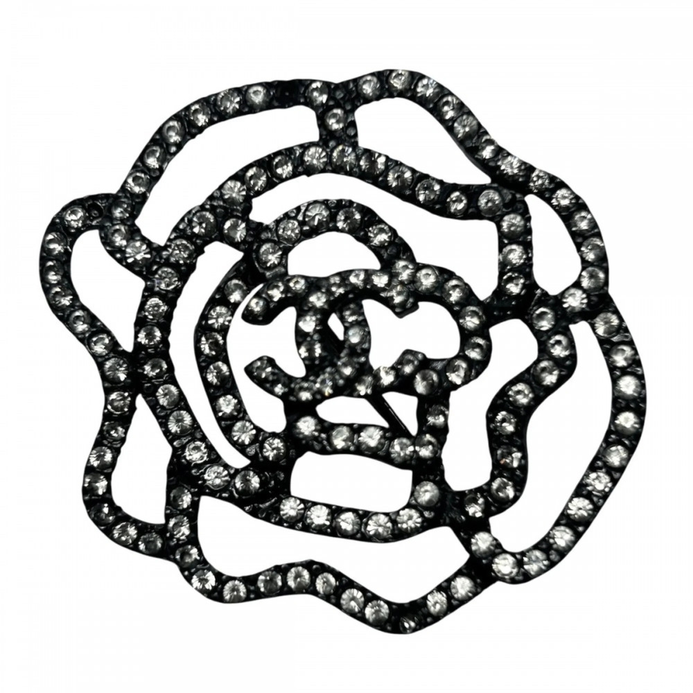 CHANEL Vintage Logo Brooch
